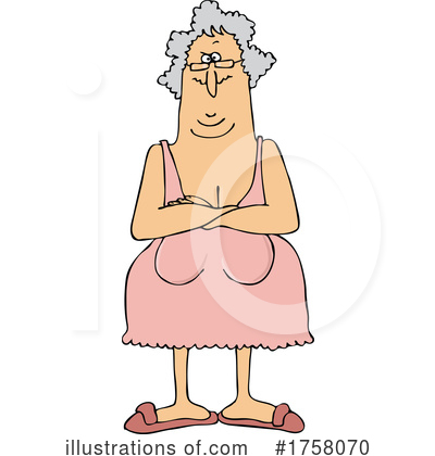 Old Woman Clipart #1758070 by djart