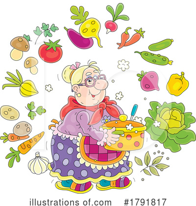 Housewife Clipart #1791817 by Alex Bannykh