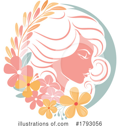 Floral Clipart #1793056 by AtStockIllustration