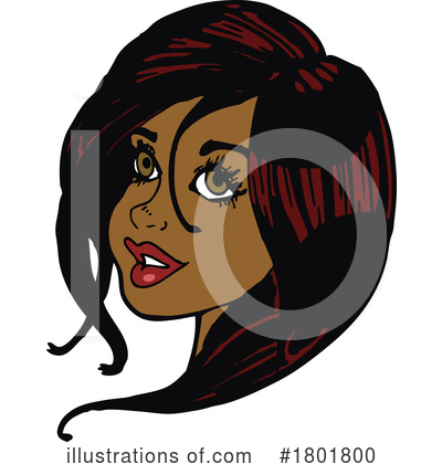 Indian Woman Clipart #1801800 by lineartestpilot