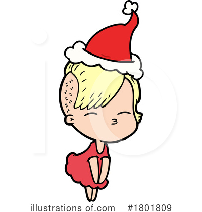 Royalty-Free (RF) Woman Clipart Illustration by lineartestpilot - Stock Sample #1801809