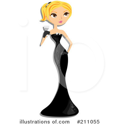 Royalty-Free (RF) Woman Clipart Illustration by BNP Design Studio - Stock Sample #211055