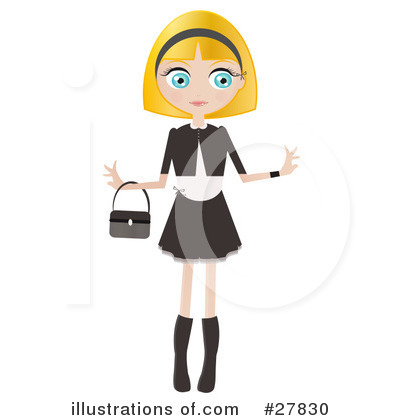 Blond Clipart #27830 by Melisende Vector