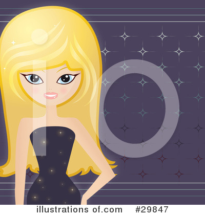Blond Clipart #29847 by Melisende Vector