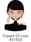Woman Clipart #31533 by Melisende Vector