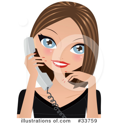 Royalty-Free (RF) Woman Clipart Illustration by Melisende Vector - Stock Sample #33759