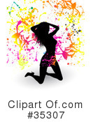 Woman Clipart #35307 by KJ Pargeter