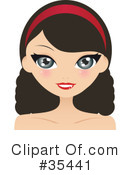 Woman Clipart #35441 by Melisende Vector
