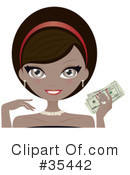 Woman Clipart #35442 by Melisende Vector