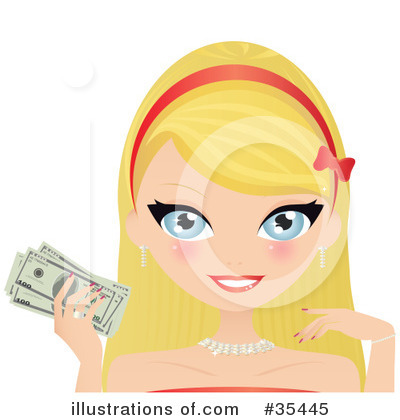 Blond Clipart #35445 by Melisende Vector