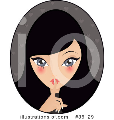Royalty-Free (RF) Woman Clipart Illustration by Melisende Vector - Stock Sample #36129