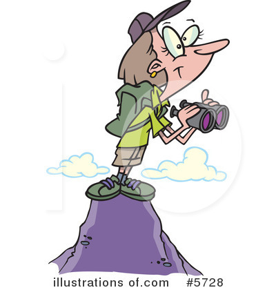 Hiking Clipart #5728 by toonaday