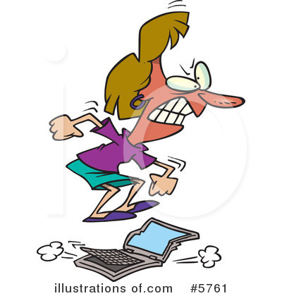 Computer Clipart #5761 by toonaday