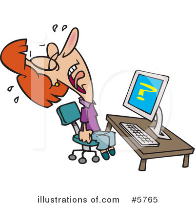 Computer Virus Clipart #5765 by toonaday