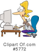 Woman Clipart #5772 by toonaday