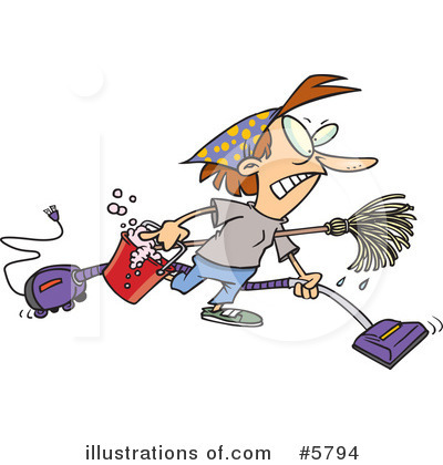 Spring Cleaning Clipart #5794 by toonaday