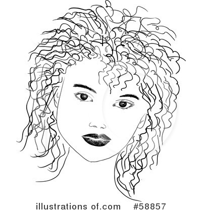Royalty-Free (RF) Woman Clipart Illustration by kaycee - Stock Sample #58857