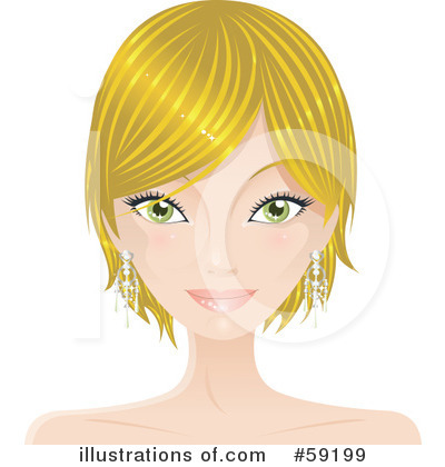 Royalty-Free (RF) Woman Clipart Illustration by Melisende Vector - Stock Sample #59199