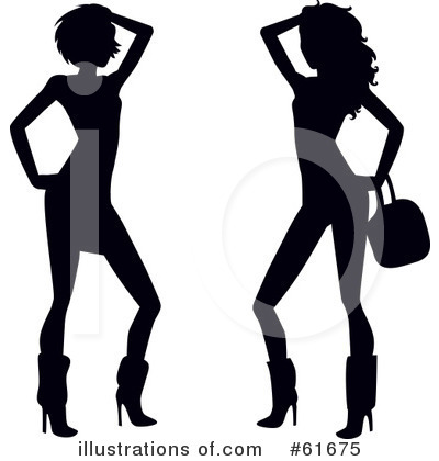 Royalty-Free (RF) Woman Clipart Illustration by Monica - Stock Sample #61675