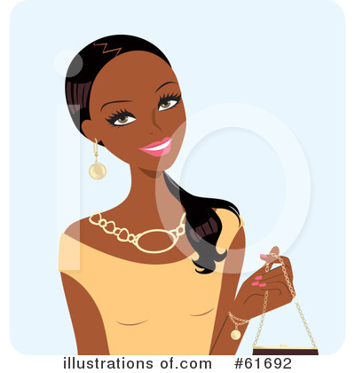 African American Woman Clipart #61692 by Monica