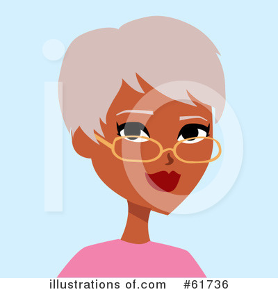 Royalty-Free (RF) Woman Clipart Illustration by Monica - Stock Sample #61736