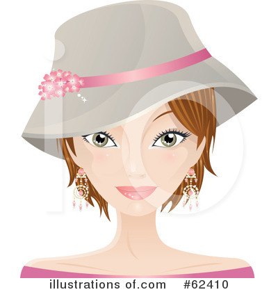 Royalty-Free (RF) Woman Clipart Illustration by Melisende Vector - Stock Sample #62410