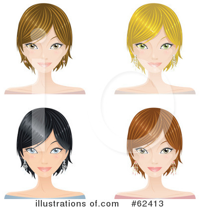 Royalty-Free (RF) Woman Clipart Illustration by Melisende Vector - Stock Sample #62413