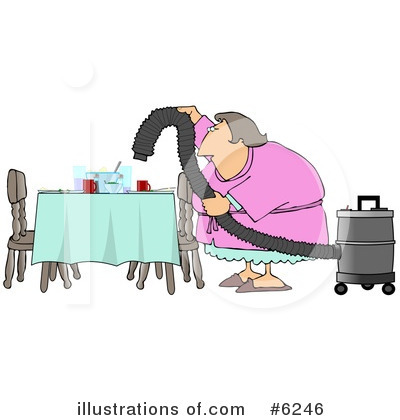 Housewife Clipart #6246 by djart