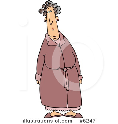 Royalty-Free (RF) Woman Clipart Illustration by djart - Stock Sample #6247