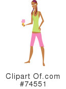 Woman Clipart #74551 by Monica