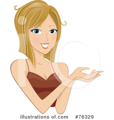 Royalty-Free (RF) Woman Clipart Illustration by BNP Design Studio - Stock Sample #76329