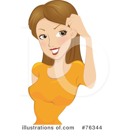 Royalty-Free (RF) Woman Clipart Illustration by BNP Design Studio - Stock Sample #76344
