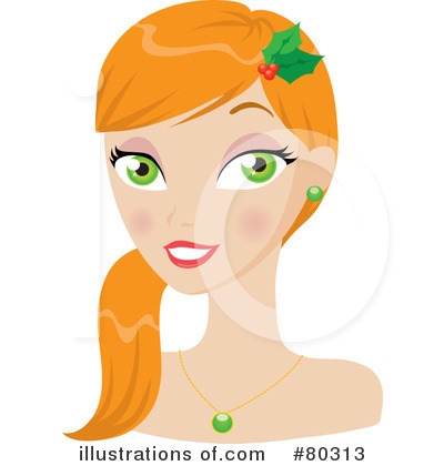 Royalty-Free (RF) Woman Clipart Illustration by Rosie Piter - Stock Sample #80313