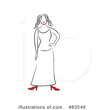 Royalty-Free (RF) Woman Clipart Illustration by Prawny - Stock Sample #83549