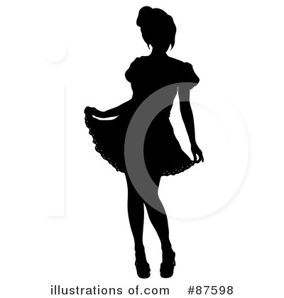 Royalty-Free (RF) Woman Clipart Illustration by Pams Clipart - Stock Sample #87598