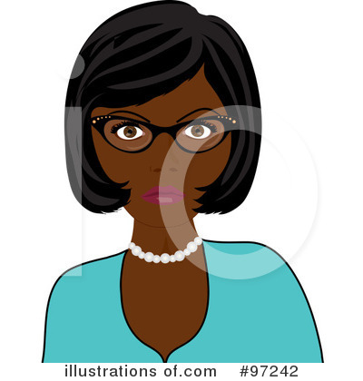 Royalty-Free (RF) Woman Clipart Illustration by Pams Clipart - Stock Sample #97242