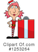 Woman Elf Clipart #1253264 by Cory Thoman