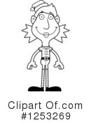 Woman Elf Clipart #1253269 by Cory Thoman