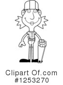 Woman Elf Clipart #1253270 by Cory Thoman