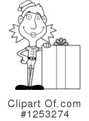 Woman Elf Clipart #1253274 by Cory Thoman