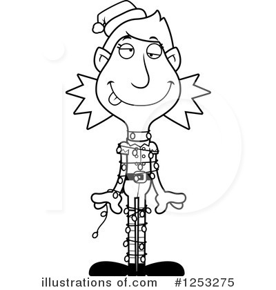 Woman Elf Clipart #1253275 by Cory Thoman