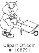 Wombat Clipart #1108791 by Dennis Holmes Designs