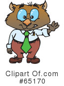 Wombat Clipart #65170 by Dennis Holmes Designs