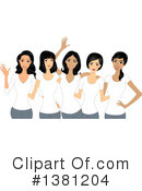 Women Clipart #1381204 by BNP Design Studio