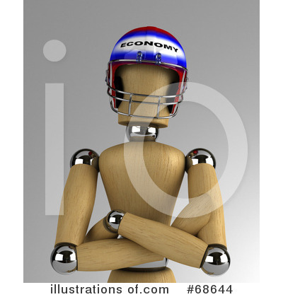 Royalty-Free (RF) Wood Mannequin Clipart Illustration by stockillustrations - Stock Sample #68644
