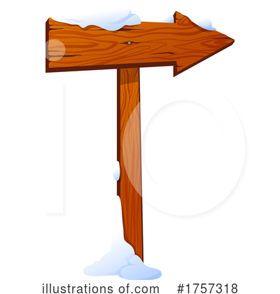 Royalty-Free (RF) Wood Sign Clipart Illustration by Vector Tradition SM - Stock Sample #1757318