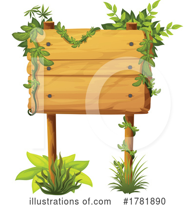 Wood Sign Clipart #1781890 by Vector Tradition SM