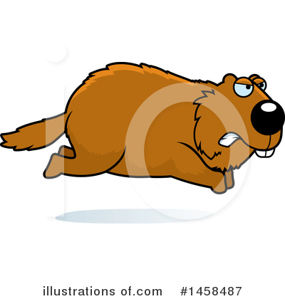 Groundhog Clipart #1458487 by Cory Thoman