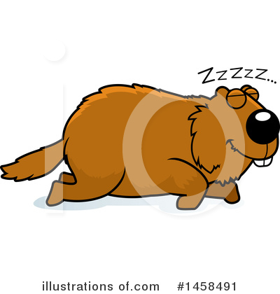 Royalty-Free (RF) Woodchuck Clipart Illustration by Cory Thoman - Stock Sample #1458491