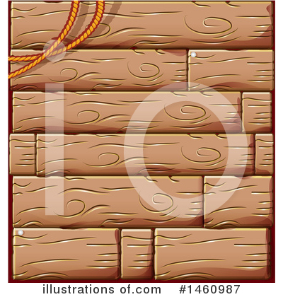 Royalty-Free (RF) Wooden Clipart Illustration by Domenico Condello - Stock Sample #1460987